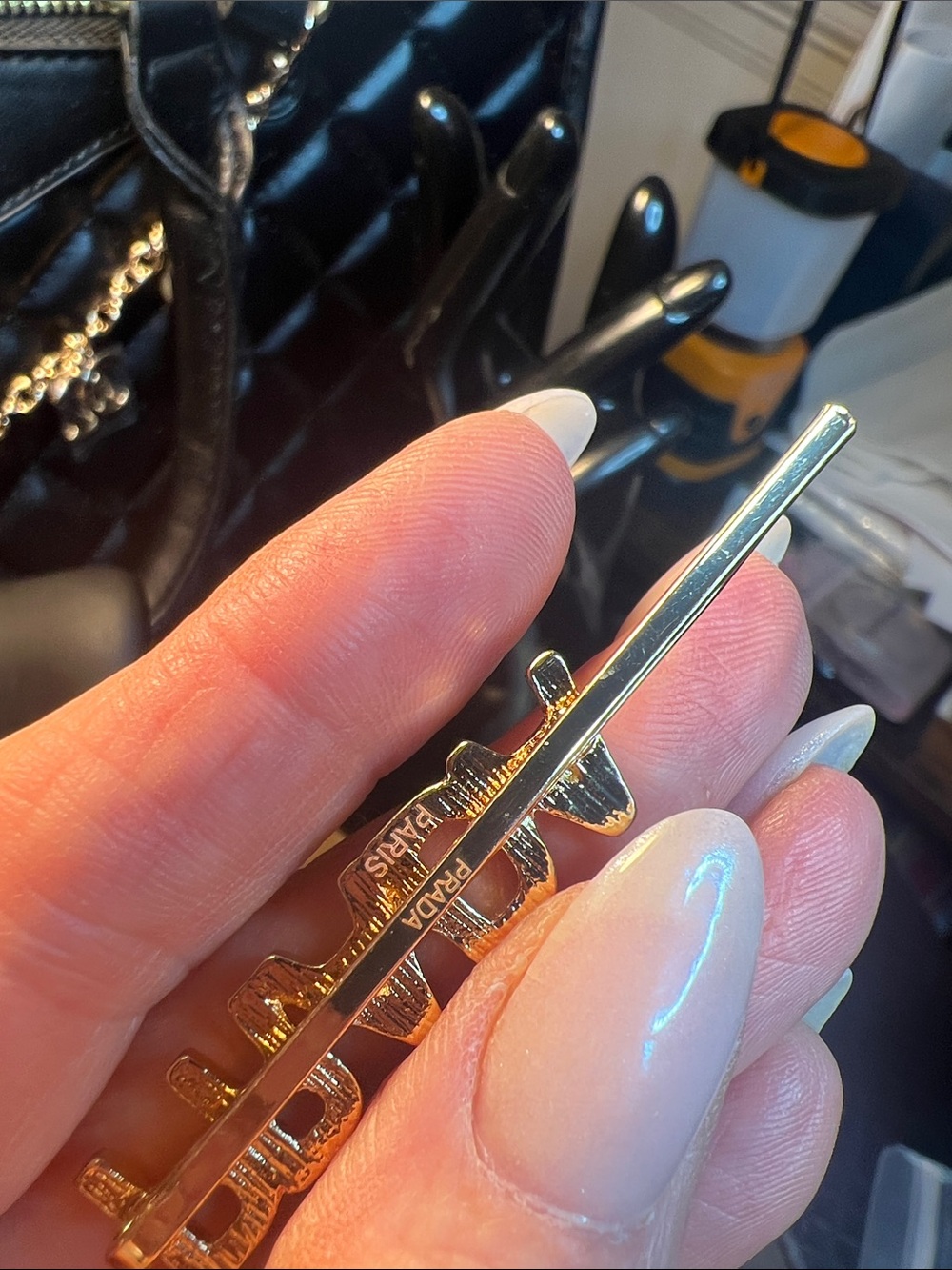 Crystal Bobby Pin - Silver - Picture 4 of 8